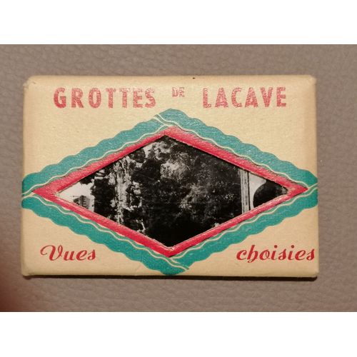 Grottes De Lacave (Lot) - Vues Choisies - Pochette De 10 Petites Photos N & B