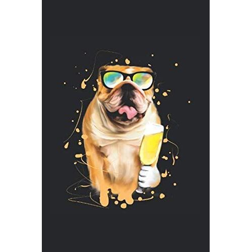 Bulldogge Notizbuch: Ideales Geschenk Fuer Bulldogge Besitzer Und Hundeliebhaber. Liniert 120 Seiten. Soft Cover 6x9 Zoll, Ca. Din A5 15x22cm.
