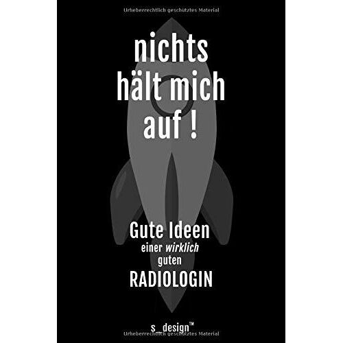 Notizbuch Fuer Radiologen / Radiologe / Radiologin: Originelle Geschenk-Idee [120 Seiten Kariertes Blanko Papier]
