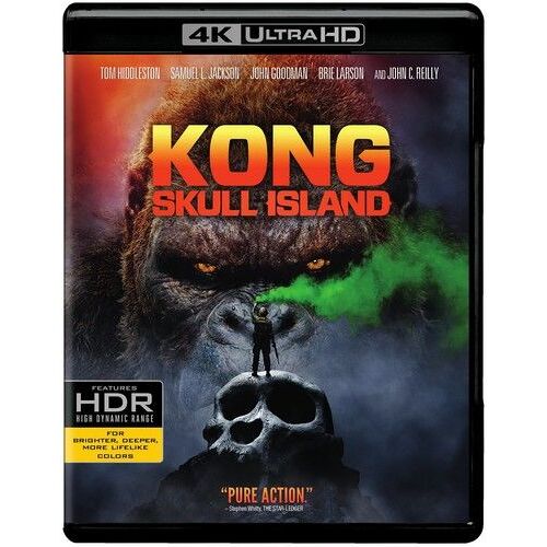 Kong: Skull Island [Ultra Hd] With Blu-Ray, 4k Mastering, Uv/Hd Digital Copy,