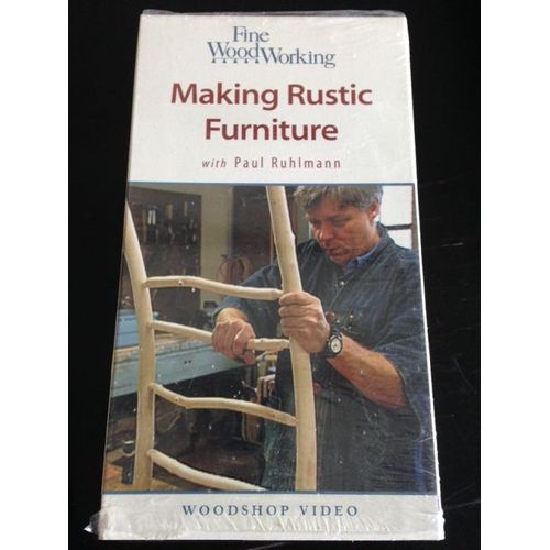 Making Rustic Furniture With Paul Ruhlmann