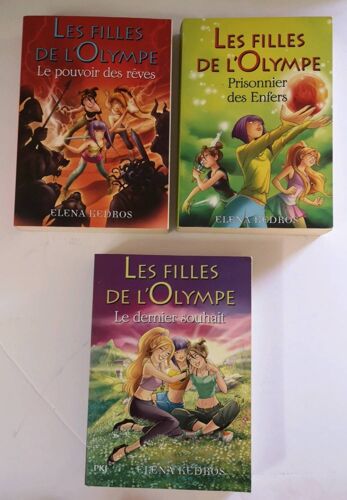 Les Filles De L'olympe Elena Kedros 2+3 +6 Le Pouvoir Des Rêves + Prisonnier De L'enfer + Le Dernier Souhait