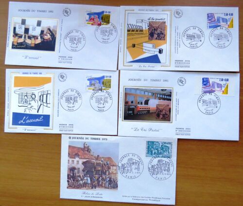 Commemorative Journee Timbre Accueil Tri Postal Relais De La Poste
