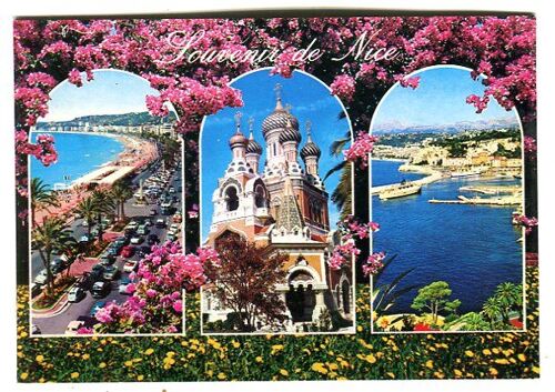 Carte Postale - Souvenir De Nice - Alpes Maritimes - 06