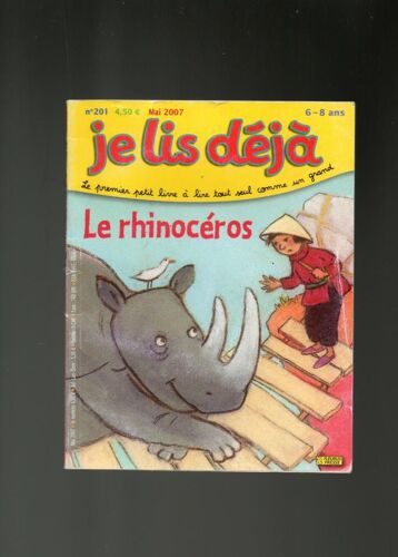 Je Lis Déjà, Le Rhinocéros (N°201)