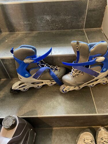 Rollers Gris Bleu