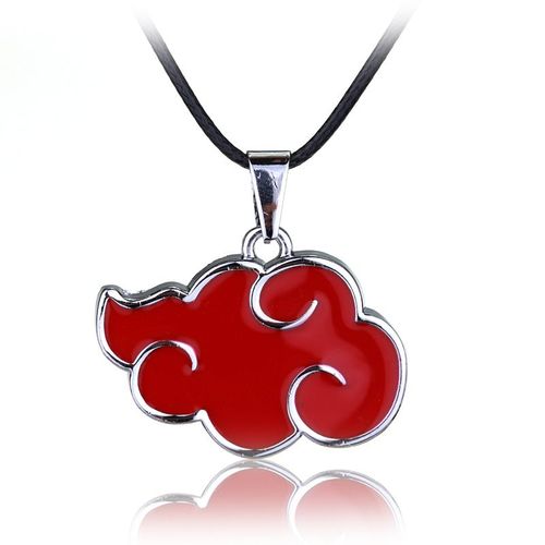 Qiyufang ? Collier De Cosplay En Nuage Rouge, Pendentif, Accessoires De Bijoux, Cadeau Pour Fans, Chaîne