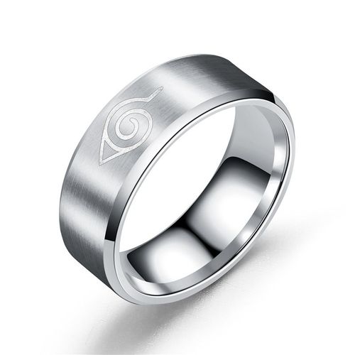 Bague Ninja Cosplay En Acier Inoxydable Pour Homme, Petit Doigt Hokage, Accessoires Bijoux, Jouet Pour Enfant
