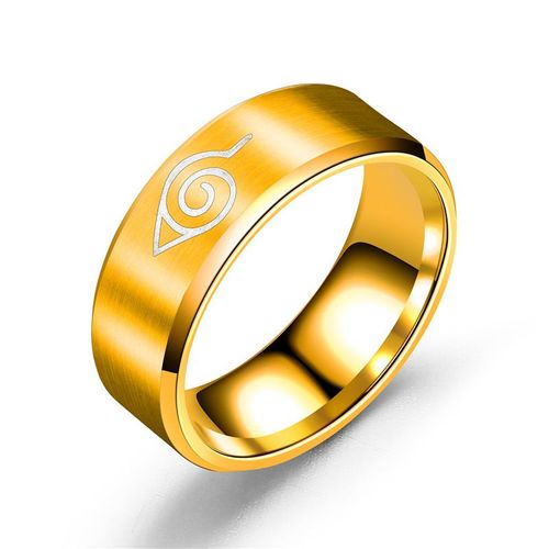Bague Ninja Cosplay En Acier Inoxydable Pour Homme, Petit Doigt Hokage, Accessoires Bijoux, Jouet Pour Enfant