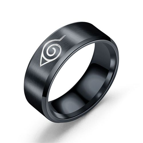 Bague Ninja Cosplay En Acier Inoxydable Pour Homme, Petit Doigt Hokage, Accessoires Bijoux, Jouet Pour Enfant