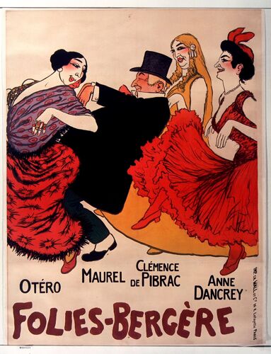 Affiche Folies Bergères