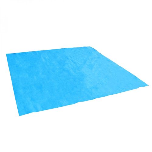 Linxor - Tapis de sol et de protection bleu pour piscine 3 m x 3 m
