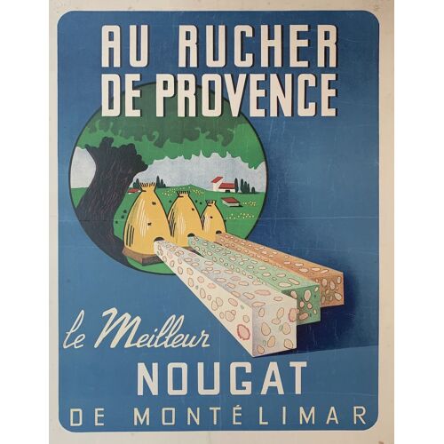 Affiche Nougat Montelimar