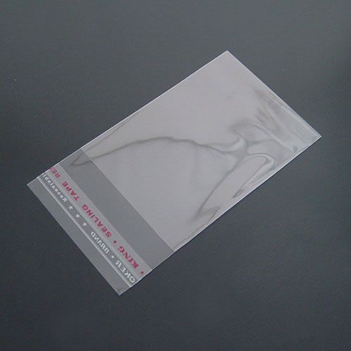 Sacs D'emballage En Plastique Transparent, Accessoires De Bijouterie Diy, Vente En Gros, 7x4cm, 7x5cm, 9x5cm, 11x6cm, 11x8cm, 20x6cm, 100 Pièces