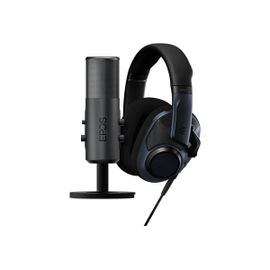 EPOS H6PRO + B20 Streaming Bundle - Limited Edition - ensemble casque et microphone - noir