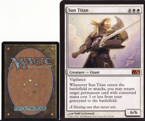 Sun Titan - Carte Géante Promo Rewards - Magic Dci