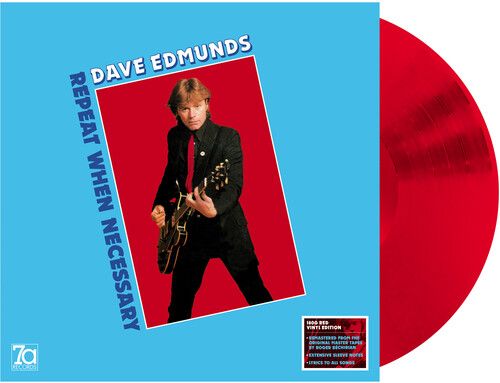 Dave Edmunds - Repeat When Necessary - 180gm Red Vinyl [Vinyl Lp] Colored Vinyl, 180 Gram, Red, Uk - Import