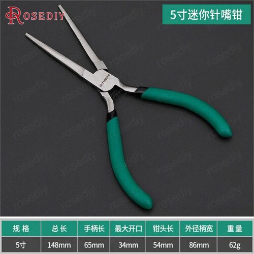 Aiguille À Rouler En Acier/Coupe Diagonale/Coupeurs De Fil À Bouche Pointue/Trou De Poinçon/Pince Ouverte Ciseaux Outils De Fabrication De Bijoux