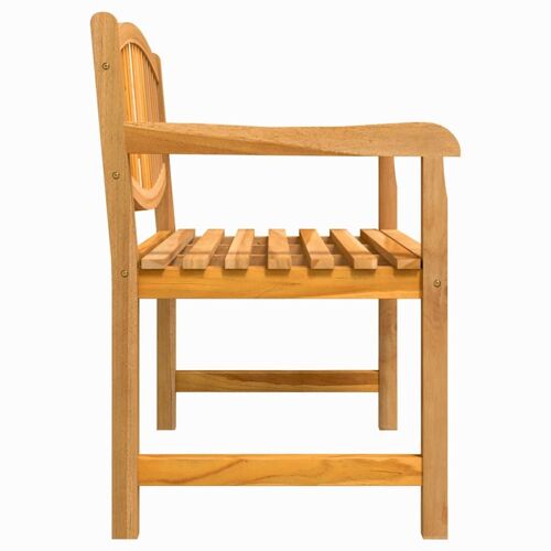 Vidaxl Banc De Jardin 114x59x87 Cm Bois De Teck Solide