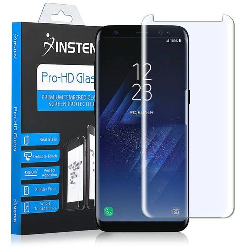 Insten® Pour Samsung Galaxy S8 Film De Protection Protecteur D'écran En Verre Trempé Transparent