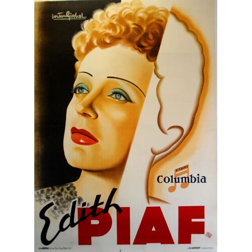 Affiche Edith Piaf