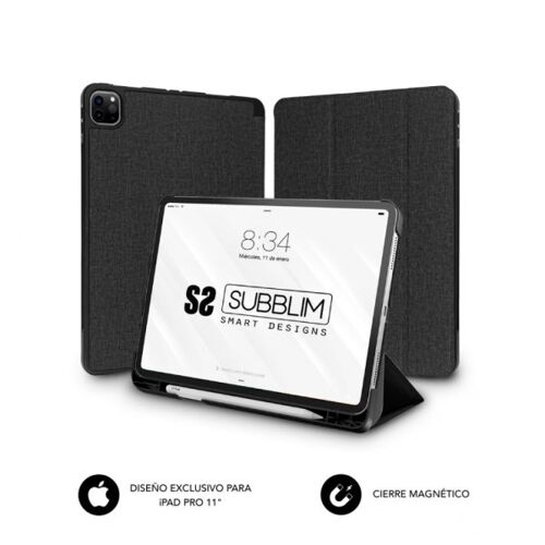 FUNDA TABLET SUBBLIM SHOCK CASE IPAD PRO 11' 2021/20/18 BLACK