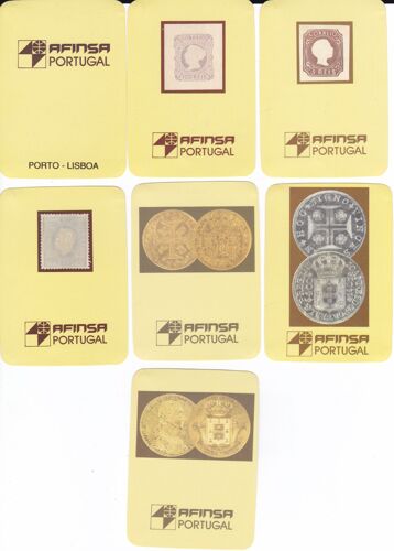 Calendrier De Poche 1989 Afinsa Portugal