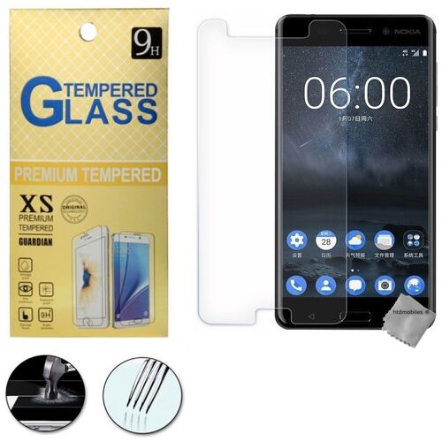Film de protection vitre verre trempe transparent pour Nokia 3