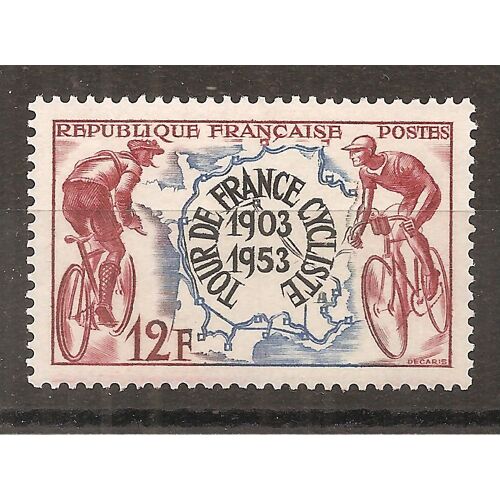 955 (1953) Cinquantenaire Du Tour De France N** (Cote 2,75e) (8380)