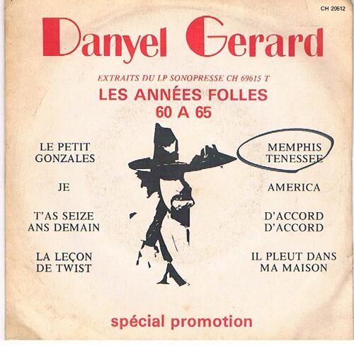 Les Années Folles De 60 À 65 - Memphis Tenessee + 7 (1974)