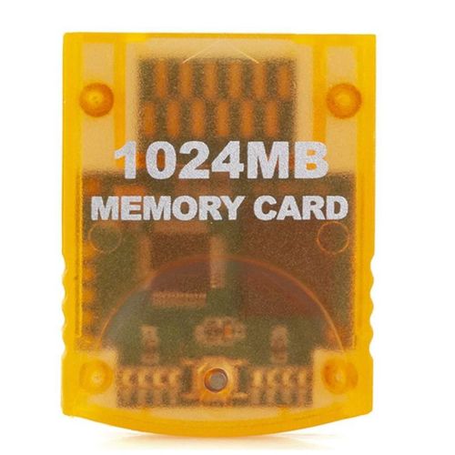 Carte Mémoire Pour Nintendo Wii-Gamecube, 1024 Mo, Pour Console Ngc, Sauvegarde Des Jeux Vidéo