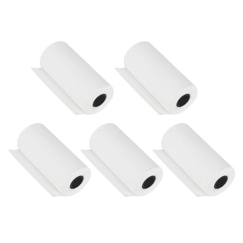 Papier d'impression thermique pour imprimante Photo, 5 rouleaux de papier transparent pour appareil Photo pour enfants