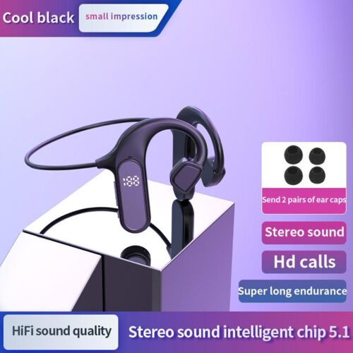 Écouteurs intra-auriculaires sans fil Bluetooth, oreillettes TWS à Conduction osseuse, casque d'écoute étanche, concept, MD41/ VG09