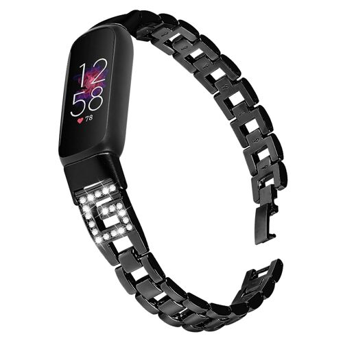 Bracelet En Alliage De Diamant En Forme De G Pour Fitbit-Luxe, Remplacement De Montre Intelligente, Accessoires De Montre De Haute Qualité, Livraison Directe