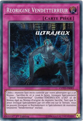 Yu-Gi-Oh! - Cotd-Fr085 - Reorigine Vendetterreur - Secret Rare