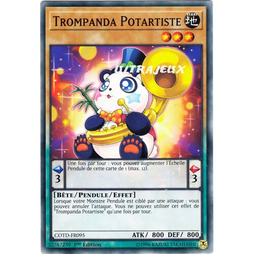 Yu-Gi-Oh! - Cotd-Fr095 - Trompanda Potartiste - Commune