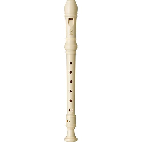 Yamaha Yrs24b Flûte À Bec Soprano Doigté Baroque Blanc