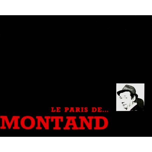 Yves Montand - Disque Vinyle Lp 33 Tours - Cbs 63047 - Yves Montand - "Le Paris De Montand"