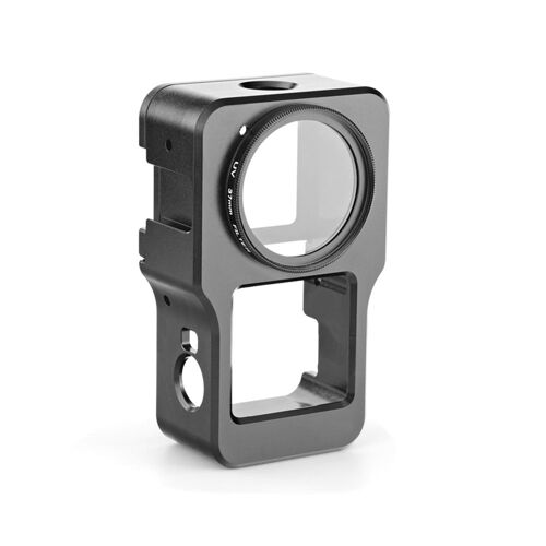 Boîtier de protection de caméra d'action Portable, cadre métallique, accessoires de caméra de sport en alliage d'aluminium pour DJI Action 2