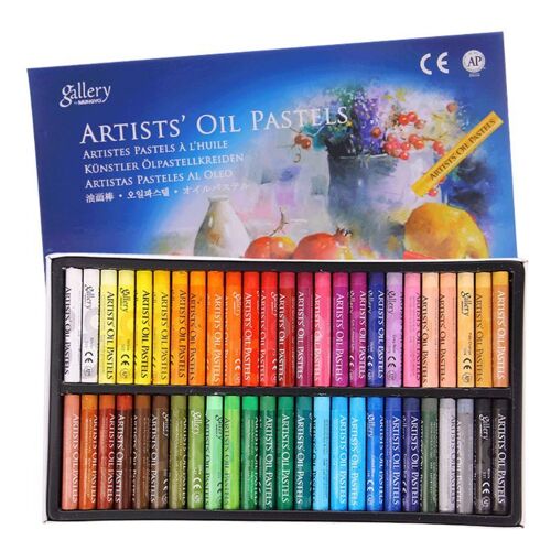 Stylo De Dessin De Peinture Pastel Doux Q1jc, 48 Couleurs, Pour Artiste Étudiant Graffiti