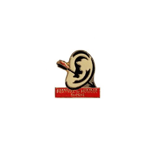 Pins Badge Métal Festival De Musique De St Céré - Oreille - 1,8 X 1,7 Cm