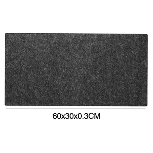 Grand tapis de bureau XXL pour ordinateur, clavier et souris, en laine, chaud et antidérapant, pour jeu à la maison