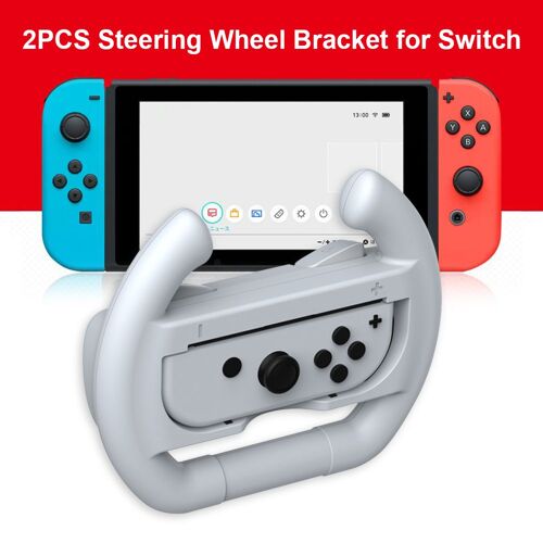 Poignée De Jeu Et De Course Pour Manette Joy-Con De Nintendo Switch, Accessoires De Support De Volant