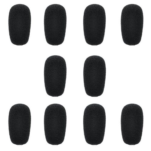 Coussinets de Microphone en mousse, 10 pièces, pour casque BlueParrott B250xt B350XT B450XT B450XT MS S450XT C300XT C400XT