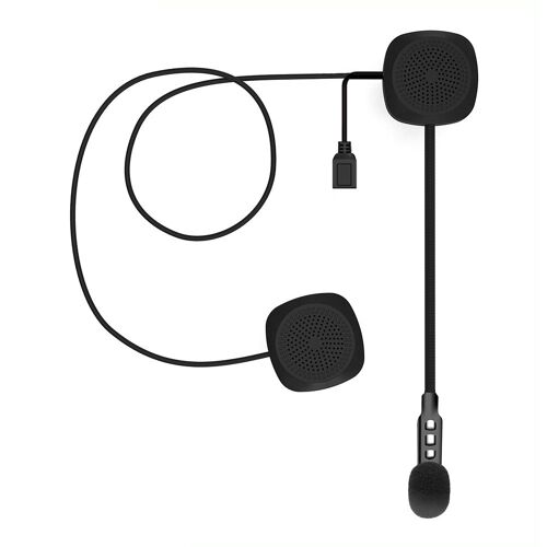 Casque De Communication Pour Moto, Sans Fil, Bluetooth 5.0, Compatible Avec Téléphone Portable