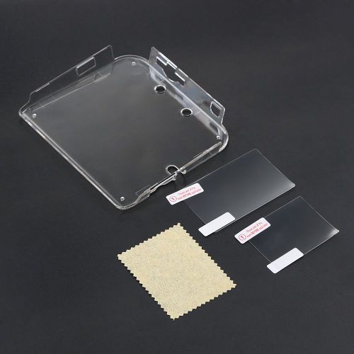 Coque Rigide En Plastique Transparent, Film Anti-Poussière, Accessoires Pour Nintendo 2ds