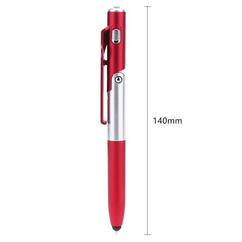Stylo À Bille Multifonctionnel Pliable 4 En 1, Support Pour Téléphone Portable, Fournitures De Papeterie Scolaires Et De Bureau