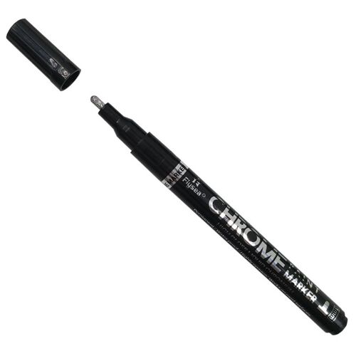 Nouveau Marqueur Chromé Liquide Avec Miroir Argenté, Peinture Permanente, Résistant À La Décoloration, Pour Signature, Dessin, Stylo De Calligraphie
