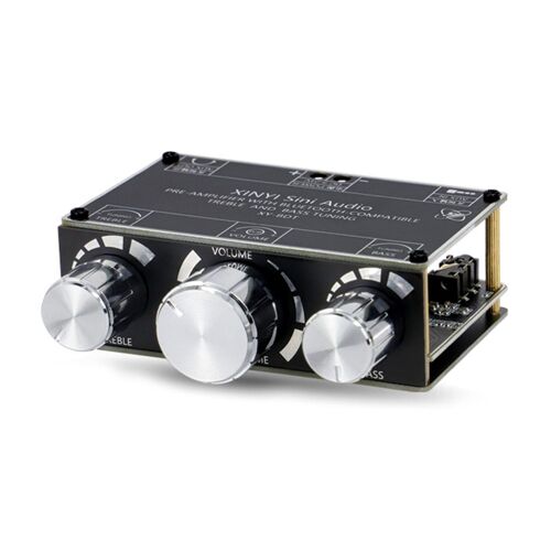 Amplificateur Audio, carte de caisson de basses AUX, Kit de modules Audio compatibles Bluetooth à double canal stéréo