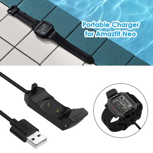 Câble De Chargement Usb Rapide Pour Montre Connectée Amazfit Neo, 1m, Chargeur Sans Fil Pour Appareil Portable